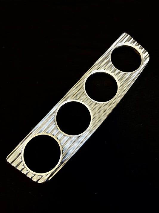 4 Hole Finned Gauge Bezel